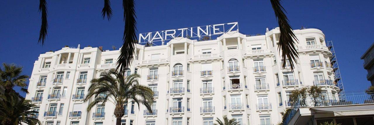 Hotel Martinez in Cannes, a tale of reinvention