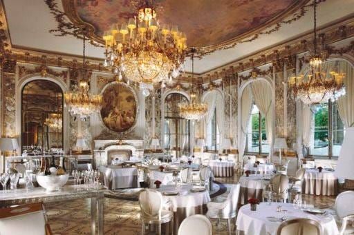 Le restaurant de l'hôtel du Meurice