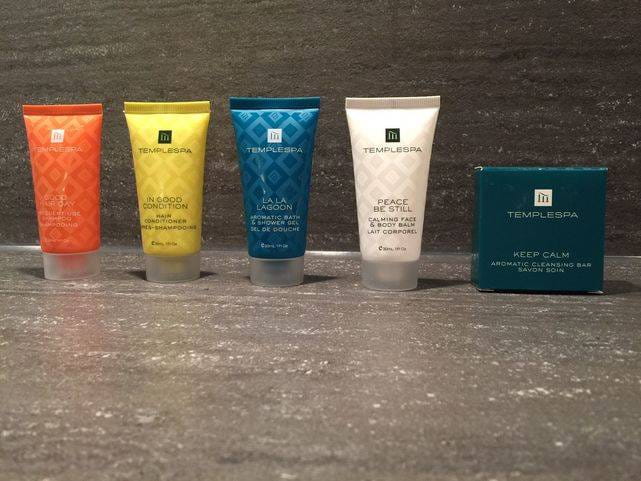 Produits d’accueil & Temple Spa