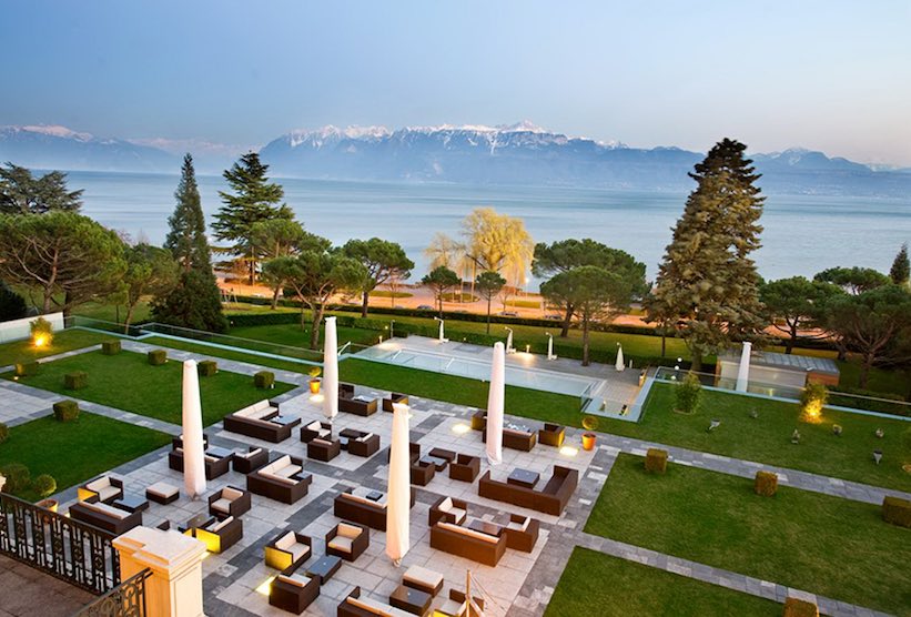 Le Beau-Rivage Palace à Lausanne, un hôtel historique