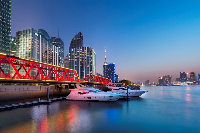 L’hôtel Mandarin Oriental, Shanghai